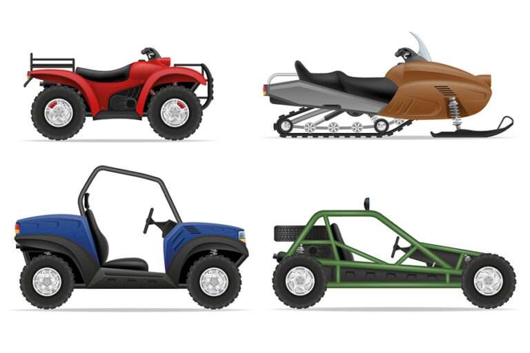 Dealer of all-terrain vehicle (ATV), snowmobiles, motorcycles, and any other new or used motor vehicle.